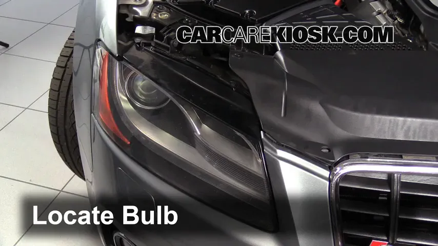 2008 Audi S5 4.2L V8 Luces Luz de estacionamiento (reemplazar foco)